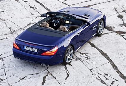 مرسيدس تكشف عن سيارة 2013 SL65 AMG V12 ROADSTER